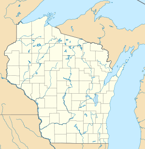 Location map of Wisconsin, USA Location map of Wisconsin, USA